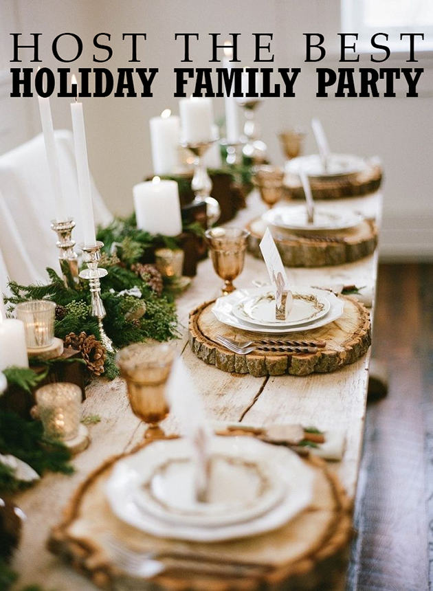 host family holiday party